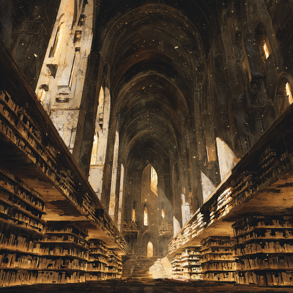 Vast library